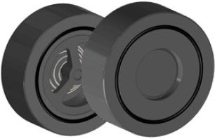 Kunststof Terugslagklep EB936 Disco wafer