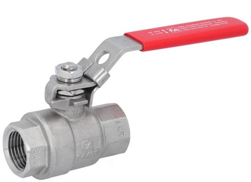 Kugelhahn 11/2, PN30, Messing/PTFE, Innengewinde