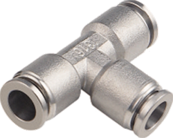 Roestvaststaal 316 T Push-in koppeling, EBSS316-T Ebora