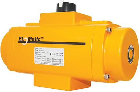 Uitverkoop Elomatic EL-O-MATIC Pneumatische actuator Type F0100M, EL-O-MATIC Pneumatische actuator Type F0100M