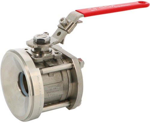 Roestvaststalen tank bodem kogelkraan ELITBWFC DN50