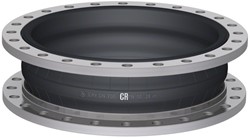 Elaflex Gummikompensatoren Typ ERV-CR DN700, L=260 mm Flansche DIN PN10 Stahl verzinkt