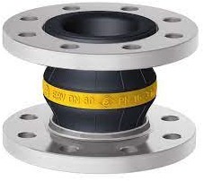Rubber compensator Elaflex ERV-G geelring, flenzen DIN PN16, DN25 - ERV-G 25.16
