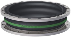 Elaflex Gummikompensatoren Grünring Typ ERV-GR DN600, L=200 mm Flansche DIN PN10 Stahl verzinkt