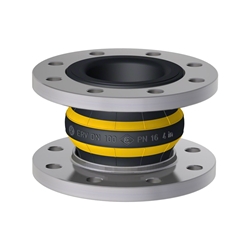 ELAFLEX Rubberen compensator met vacuumring type ERV-GS, ERV-GS 80.16 VSD