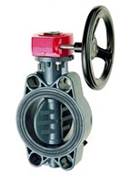 FIP Butterfly Valve manually operated with PVC-U disc Worm gear FKOV/RM / FEOV/RM.-2
