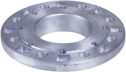 AKO Armaturen Tankwagen-Pinch valve flange FF, Semi-silo trailer flange (DIN)  DN 100, FF100.33TW