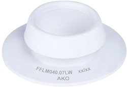AKO Armaturen Flange sleeve FF,  Nitrile (food, pale) DN 40, FFLM040.07LW