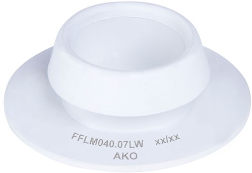 AKO Armaturen Flens sleeve FF,  Nitrile (food, bleek) DN 40, FFLM040.07LW