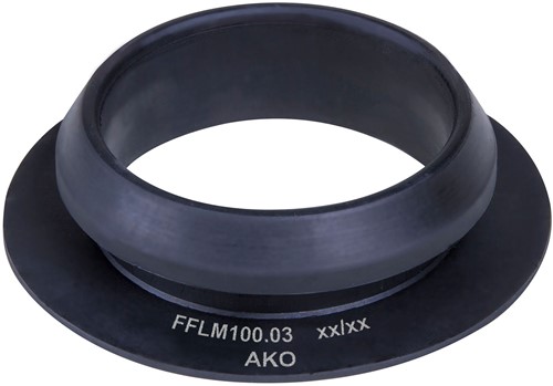 AKO Armaturen Flange sleeve FF,  Natural rubber (anti-abras.) DN 100, FFLM100.03