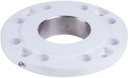 AKO Armaturen Pinch valve flange FF, Flange (DIN) Alu with steel bushing DN 80, FFX080.31LA