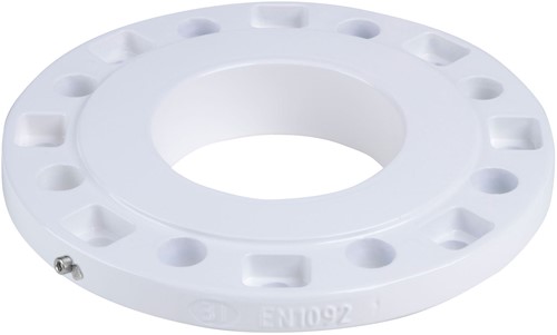 AKO Armaturen Pinch valve flange FF, Flange (DIN) Alu with steel bushing DN 125, FFX125.31LA