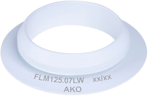AKO Armaturen Flens sleeve FLM,  Nitrile (food, bleek) DN 125, FLM125.07LW