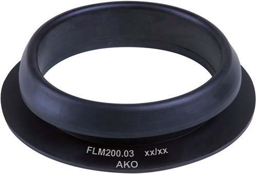 AKO Armaturen Flens sleeve FLM,  Natuurlijk rubber (anti-abras.) DN 200, FLM200.03