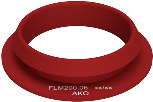 AKO Armaturen Flens sleeve FLM,  Siliconen DN 200, FLM200.06
