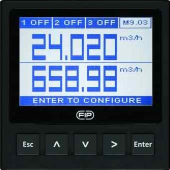 FLS M9.03 ZWEIPARAMETER-DURCHFLUSSCONTROLLER