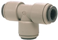 John Guest PI inch T-koppeling met drie dezelfde aansluitingen