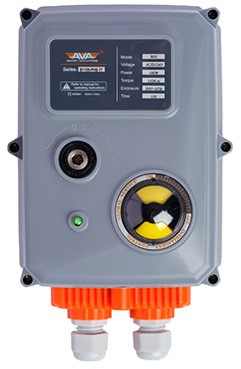 AVA B11014 Elektrische aandrijving Basic 110Nm 95-265VAC/DC IP67 failsafe F05/07X17mm failsafe en klemmen, B11014-5PHB-17-2