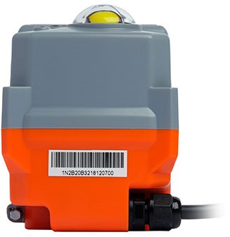 AVA B2014 electric actuator Basic 20Nm 24VAC/DC IP67 failsafe F03/04/05X14mm with failsafe+0.8M pre wired cable, B2014-6PHB-14-3