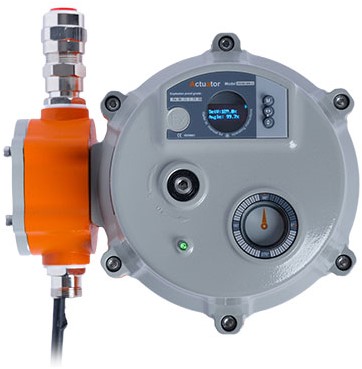 AVA EXS8010 electric actuator Smart 80Nm 95-265VAC/DC Alu housing IP67 ON OFF F05/07X17mm with open/close+pre wired wiring box EXD, EXS8010-5AHB-17-2