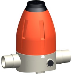 Georg Fischer Drukreduceerventiel type 582 PROGEF Standaard PP-H