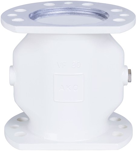 AKO Armaturen Pinch valve body GF,  Aluminium DN 80, GF080.3LAS169