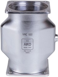 AKO Armaturen Pinch valve body GM,  Stainless steel 1.4408 DN 100, GMC100.50