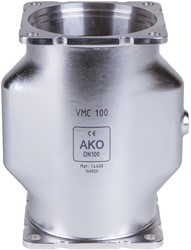 AKO Armaturen Slangafsluiter Behuizing GM,  RVS 1.4408 DN 100, GMC100F.50