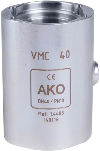 AKO Armaturen Slangafsluiter Behuizing GM,  RVS 1.4408 DN 40, GMC40.50