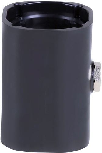 AKO Armaturen Pinch valve body GM,  POM (black, cond.) DN 20, GMP020.73