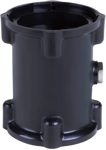 AKO Armaturen Quetschventil-Gehuse GM,  POM (Schwarz) DN 32, GMP032.72