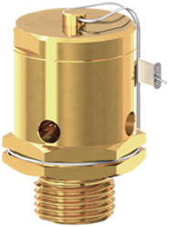 1960 Ontluchtingsventiel van messing met schroefdraadaansluiting