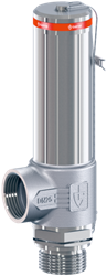 2400 Sicherheitsventile aus Edelstahl, in Eckform, mit Gewindeanschlüssen Goetze