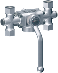 2700 Wechselkugelhahn aus Edelstahl, mit Gewindeanschlüssen Goetze