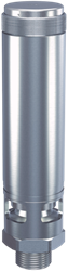 412 Safety valves made of stainless steel, atmospheric discharge, with threaded connections Goetze