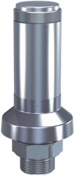 413 Safety valves made of stainless steel, atmospheric discharge, with threaded connections Goetze