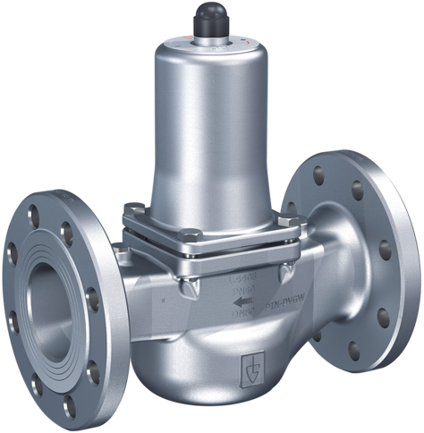 431 Überströmventile / Regelventile aus Edelstahl, in Durchgangsform, mit Flanschanschlüssen Goetze