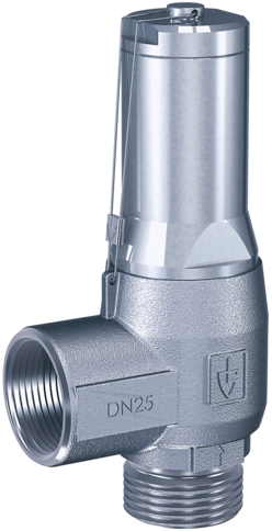 Goetze Armaturen Stainless steel safety valve, 460-tGFO-15-m/f-1515-*-**-Ebora