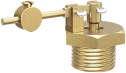 625 Luchtinlaatventiel van messing, belastbaar