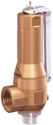 6450 Safety valves made of gunmetal, angle-type with threaded connections Goetze