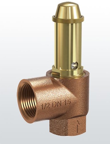 Goetze Armaturen gunmetal safety valve, 651-mWNK-15-f/f-1525-EPDM-*