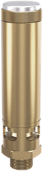 812 Safety valves made of brass, atmospheric discharge, with threaded connections Goetze