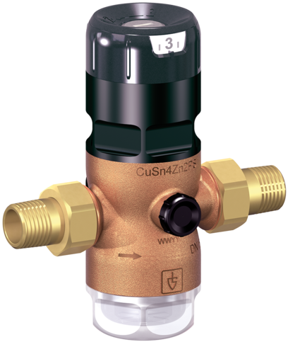 9000 Pressure reducing valves made of lead free gunmetal, with threaded connections Goetze