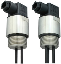 GVA conductieve niveausensor RVS met RVS electroden en ventielsteker