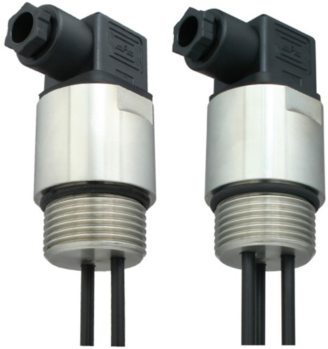 GVA conductieve niveausensor RVS met RVS electroden en ventielsteker