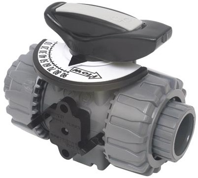 Durapipe ABS 2-weg VKR doseer kogelkraan d20 EPDM, H0MBA306