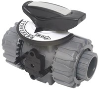 Durapipe ABS 2-weg VKR doseer kogelkraan d50 EPDM, H0MBA310