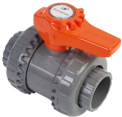 Durapipe ABS 2-weg VXE Easyfit kogelkraan d25 EPDM, H0XEA307