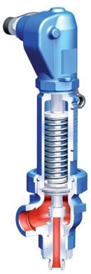 ARI-SAFE-TC Full lift/Standard safety valve with thread connection - closed bonnet - closed lifting device - acc. to VdTÜV sheet 100, AD2000-A2 and EN ISO 4126-1