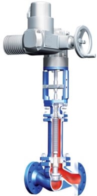 ARI-STEVI Pro 470/471 Control valve straight with spindle-guided cone-3